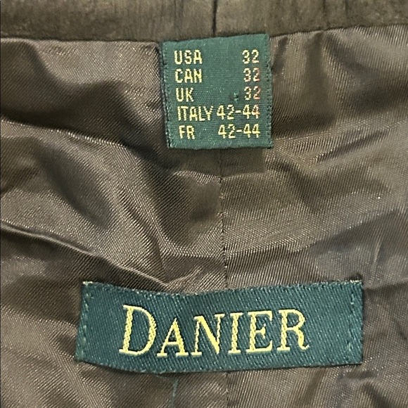 DANIER Genuine Sheepskin Leather Pants Women’s Size 32 Chocolate Brown - Picture 7 of 17